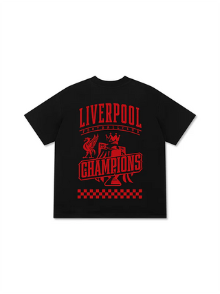 Áo Thun Relaxed Fit Soccer LivePool Champions