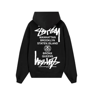 Áo Hoodie Stussy Doulbe