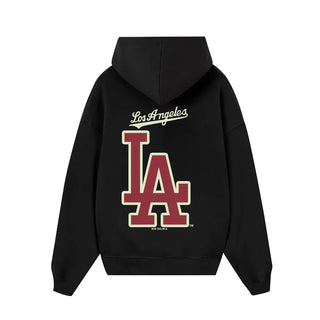 Áo Hoodie MLB Los Angeles Dodgers Logo Red