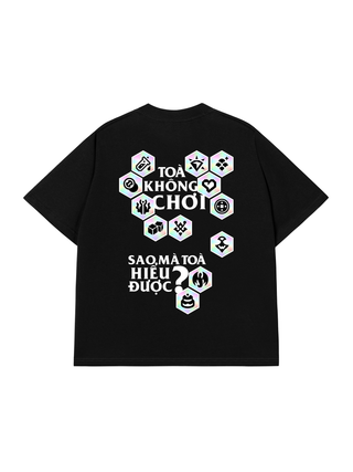 Áo Thun Relaxed Fit Toà Sao Hiểu Được