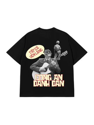 Áo Thun Relaxed Fit Cong An Danh Dan