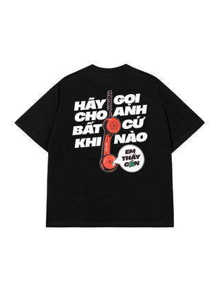 Áo Thun Relaxed Fit Gọi Cho Anh