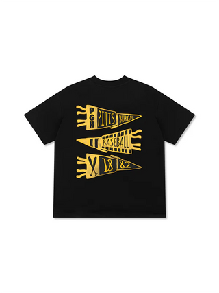 Áo Thun Relaxed Fit New York Baseball Pitts Burgh