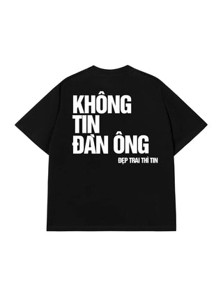Áo Thun Relaxed Fit Không Tin Đàn Ông
