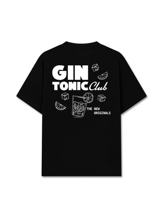 Áo Thun Relaxed Fit GIN TONIC Club