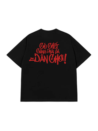 Áo Thun Relaxed Fit Dân Chơi