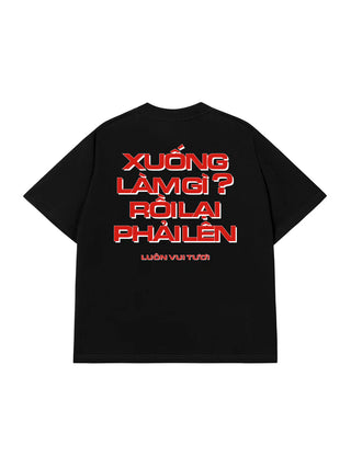 Áo Thun Relaxed Fit Xuống Làm Gì