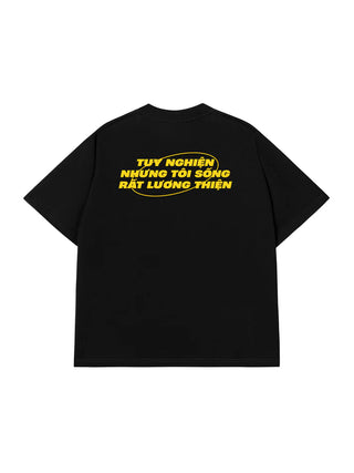 Áo Thun Relaxed Fit Sống Lương Thiện