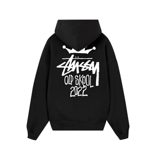 Áo Hoodie Stussy Old School 2022