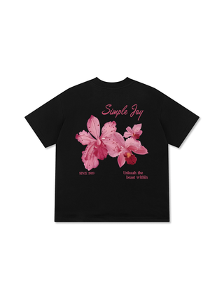 Áo Thun Relaxed Fit Floral Simple Day