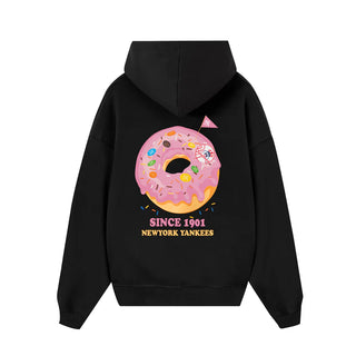 Áo Hoodie MLB New York Yankees Cake Pink