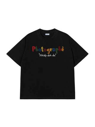Áo Thun Relaxed Fit Photographer Nhiếp Ảnh Gia