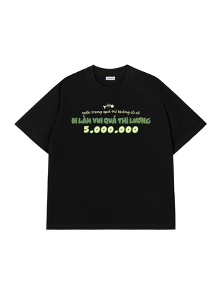 Áo Thun Relaxed Fit Nước Trong Thì Không Có Cá