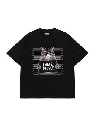Áo Thun Relaxed Fit  I Hate People