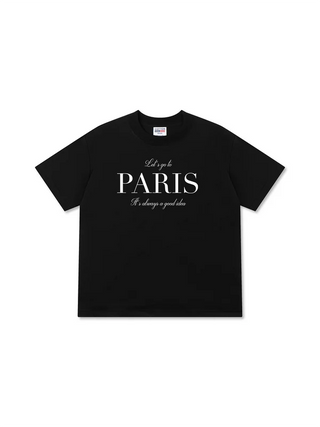 Áo Thun Relaxed Fit  City Let's go to Paris