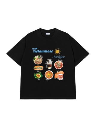 Áo Thun Relaxed Fit Vietnamese Breafast