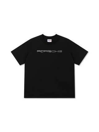 Áo Thun Relaxed Fit Porsche Chrome Typo