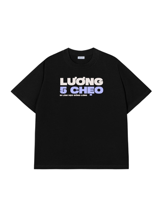 Áo Thun Relaxed Fit Vẹo Sống Lưng