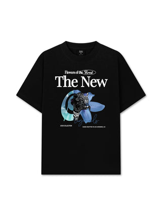 Áo Thun Relaxed Fit Summer Vibes Flower Leopard