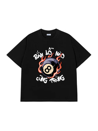 Áo Thun Relaxed Fit Bắn Lỗ Nào Cũng Trúng