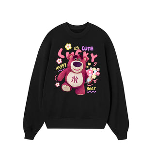 Áo sweater MLB Floral Pink Bear Toy Story