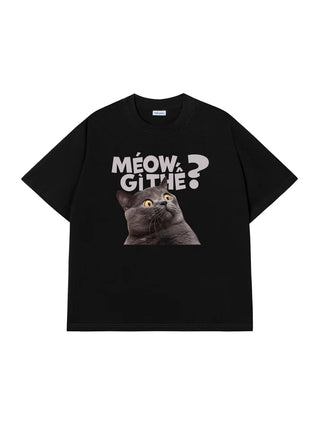 Áo Thun Relaxed Fit Méo Gì Thế