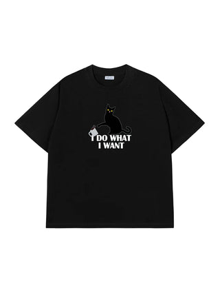 Áo Thun Relaxed Fit  I Do What I Want