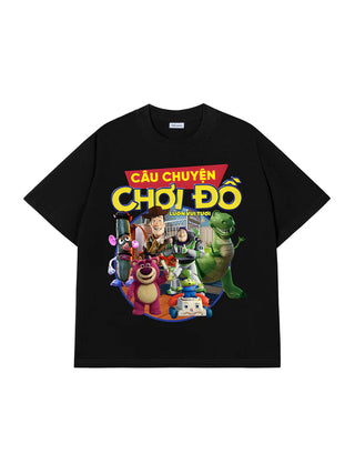 Áo Thun Relaxed Fit Câu Chuyện Chơi Đồ