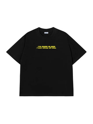 Áo Thun Relaxed Fit Good In Bed