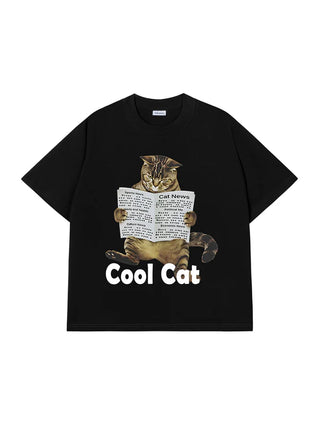 Áo Thun Relaxed Fit Cool Cat