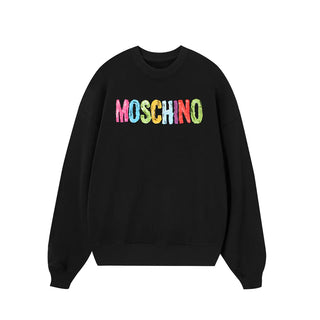 Áo sweater Moschino Rainbow Logo