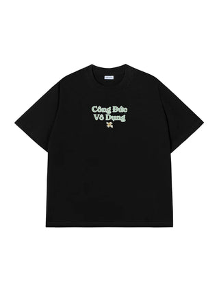 Áo Thun Relaxed Fit Công Đức Vô Dụng