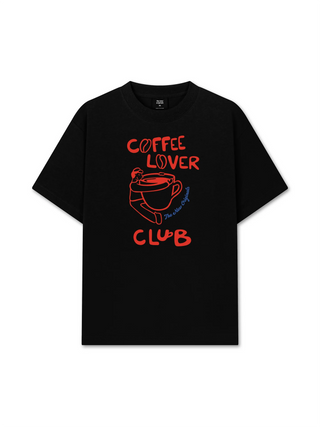 Áo Thun Relaxed Fit Coffee Lover Club