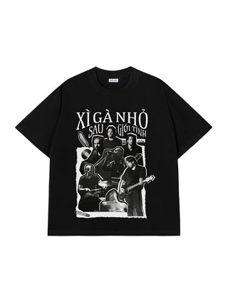 Áo Thun Relaxed Fit Xì Gà Nhỏ Sau Giới Tính