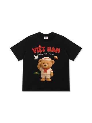 Áo Thun Relaxed Fit Việt Nam Teddy
