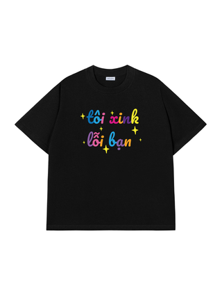 Áo Thun Relaxed Fit Tôi Xink Lỗi Bạn