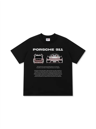 Áo Thun Relaxed Fit Porsche 911 Pear Pink