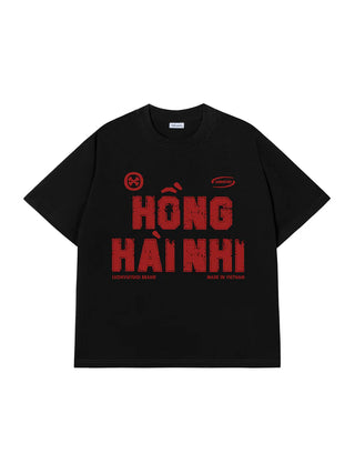 Áo Thun Relaxed Fit Hồng Hài Nhi