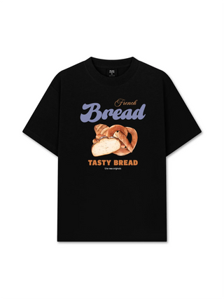 Áo Thun Relaxed Fit Sweet Pastry Tasty Bread