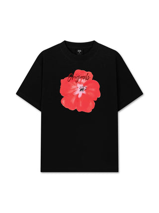 Áo Thun Relaxed Fit  Summer Vibes Red Flower