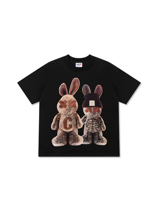 Áo Thun Relaxed Fit Bunny Couple
