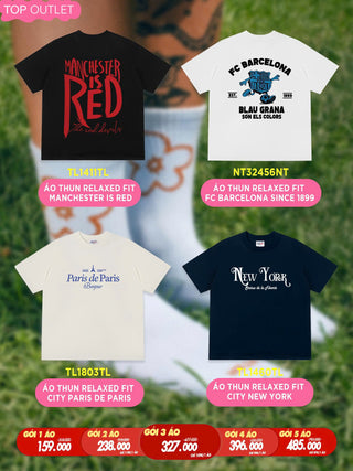 [Mystery Pack] Áo Thun Relaxed Fit - Hình In Ngẫu Nhiên.