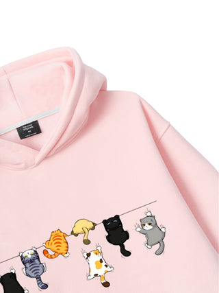 Cat Line Up Hoodie