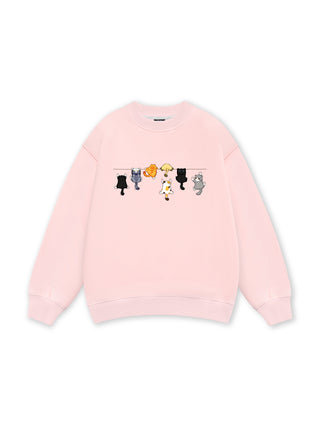 Cat Line Up Sweater