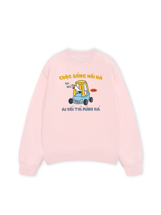 Meme Chú Vịt Cuộc Sống Hối Hả Sweater