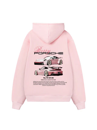 Porsche CAR Berry Porsche Hoodie