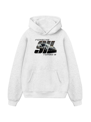 Porsche Silver Turbo S Hoodie