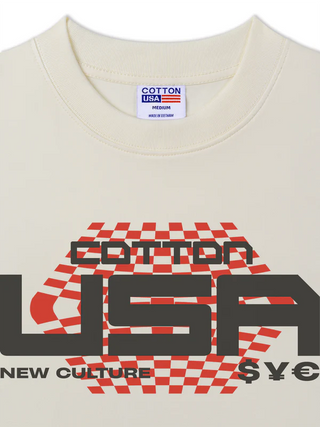 Áo Thun Relaxed Fit USA New Culture