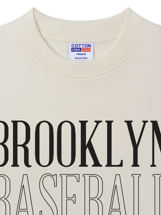 Áo Thun Relaxed Fit City Baseball Basic Brooklyn