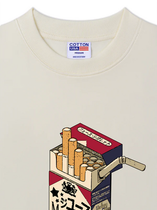 Áo Thun Relaxed Fit Marlboro 2D Class A Cigarettes